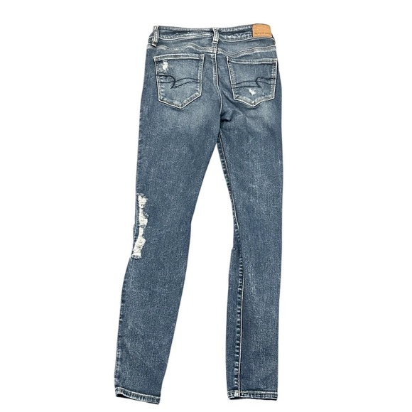 American Eagle Next Level Stretch Jegginfs Women's Sz 4 - Picture 2 of 4